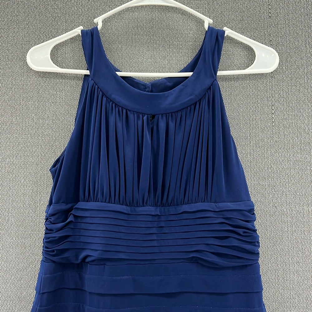 AA Studio Women’s‎ Royal Blue Polyester Formal Prom Bridesmaids Dress Size 6 - Picture 2 of 11